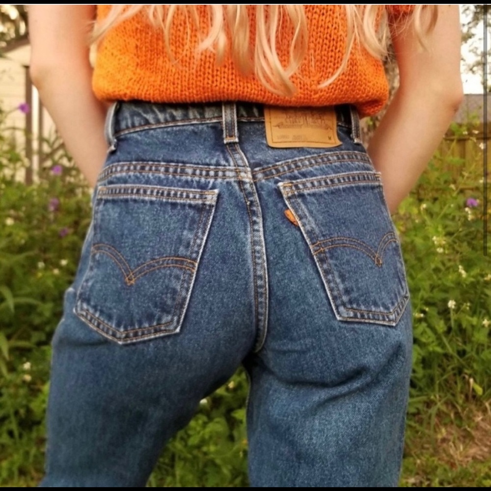 Levi’s High Waisted Straight Leg Jeans